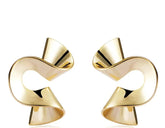 The Spiral Sterling Silver Earrings - Multiple Colors